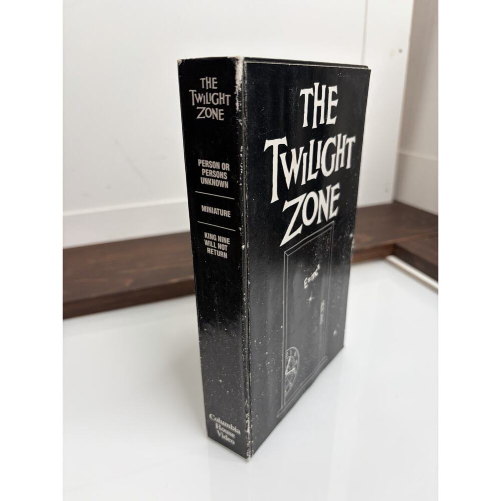 Twilight Zone VHS Person Persons Unknown Miniature King Nine Columbia